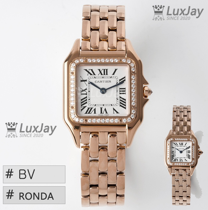 BV RONDA 까르띠에 팡테르  핑크골드 다이아몬드  PANTHÈRE DE CARTIER SMALL WJPN0009 MEDIUM WJPN0008