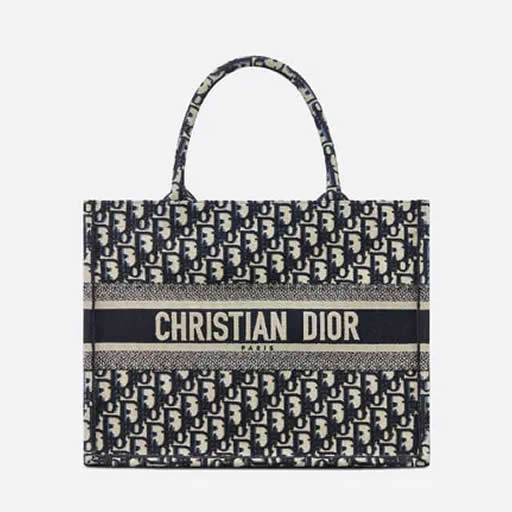 SA DIOR 디올 스몰 북토트백 오블리크  M1296ZRIW  36.5 *28*17.5cm