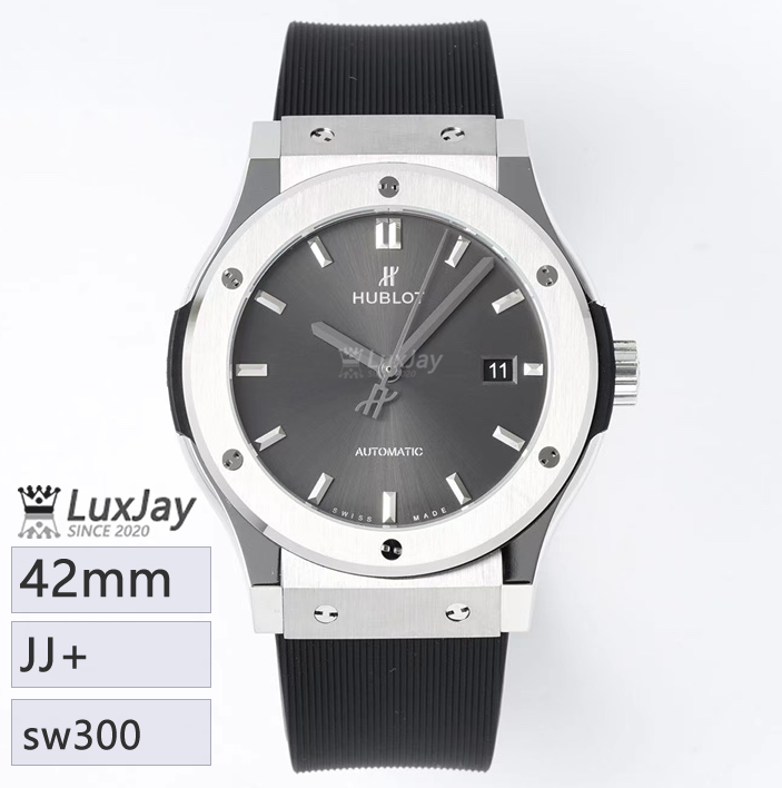 JJ+ 42MM SW300 위블로 HUBLOT 클래식 퓨전 티타늄 42