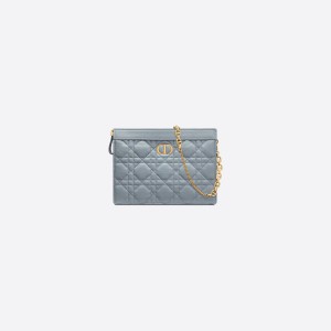 디올 카로 체인 지퍼 파우치 DIOR S5106