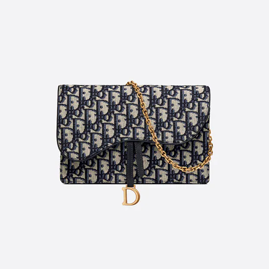 SA 디올 새들 체인 파우치 오블리크 M928 S5620CTZQ  22*14.5*3.5cm