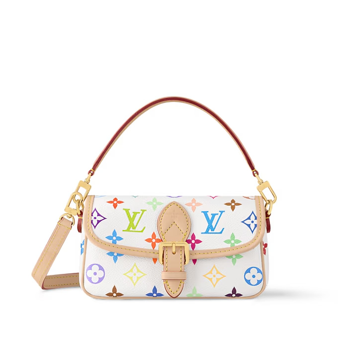 LV x TM Nano Diane Other Monogram Canvas M14194 19 x 10.5 x 6cm