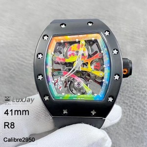 RM 50.2mm Richard Mille Tourbillon Cyril Kongo 68-01