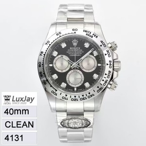 CLEAN 40mm 4131 롤렉스 최신 버전 코스모그래프 데이토나 8P