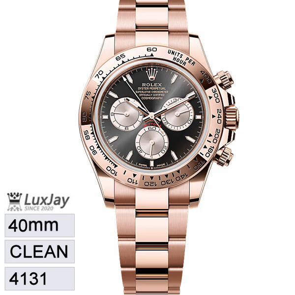 CLEAN 40mm 4131 롤렉스 최신 버전 코스모그래프 데이토나 126505