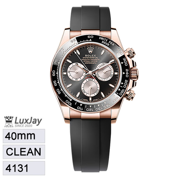 CLEAN 40mm 4131 롤렉스 최신 버전 코스모그래프 데이토나 126518LN