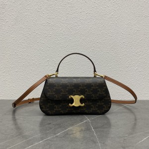 CELINE  TEEN LOLA  로고 프린트 클러치 119533 22.5x11.5x5cm