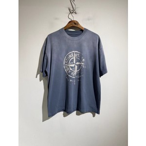 STONE ISLAND  스탬프 투 프린트 티셔츠