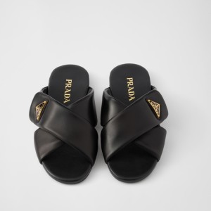 Prada 25 Sheepskin 슬리퍼 1xx713 여성
