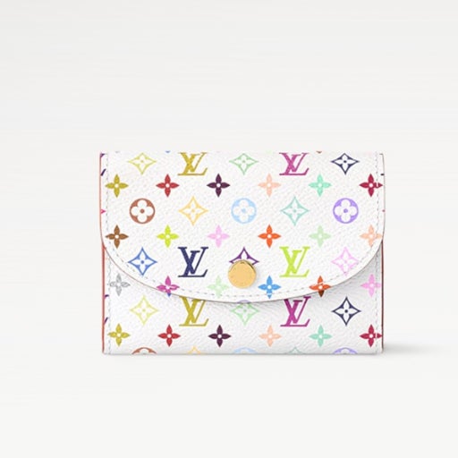MB 루이비통 LV x TM 로잘리 코인 퍼스 멀티컬러 반지갑 M13399