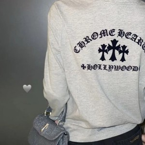 Chrome Hearts 십자가 긴팔티셔츠 여