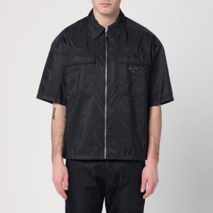 Short-sleeve light Re-Nylon shirt