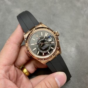 NOOB 공장｜9002 무브먼트｜42mm｜롤렉스 스카이 드웰러