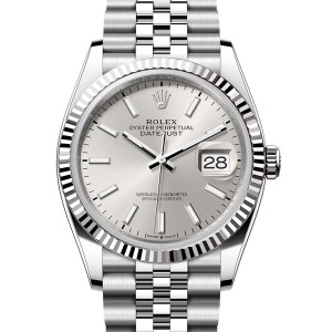 CLEAN 3235 36MM 롤렉스 데이저스트 데이트저스트 실버 DateJust 36 126234-0013