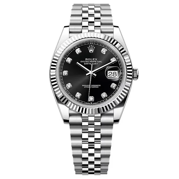 RC | 3235 무브먼트｜41mm l 롤렉스 데이트저스트 10다이아 126334