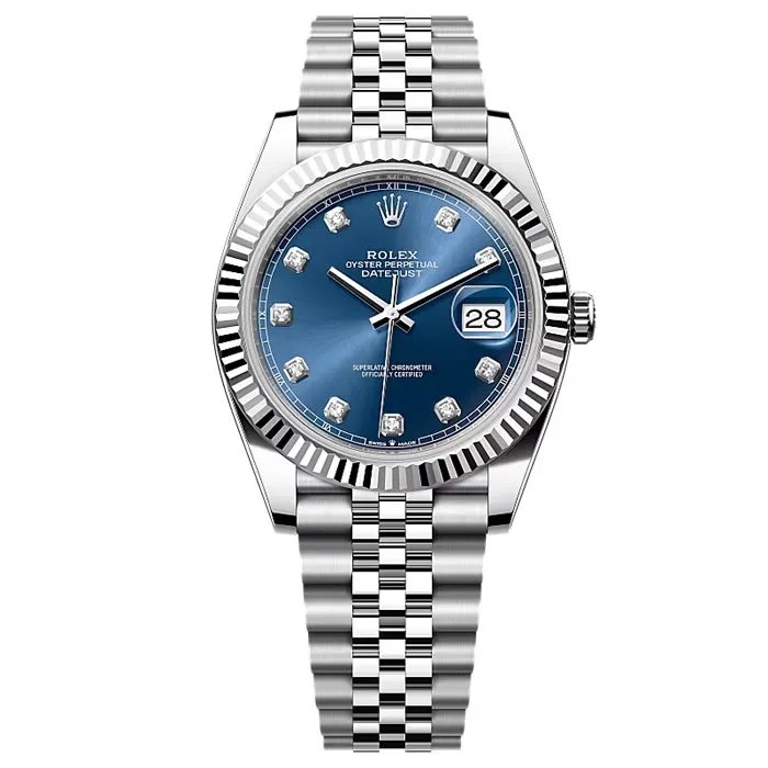 CLEAN | 3235 무브먼트｜41mm l 롤렉스 데이트저스트 10다이아 126334