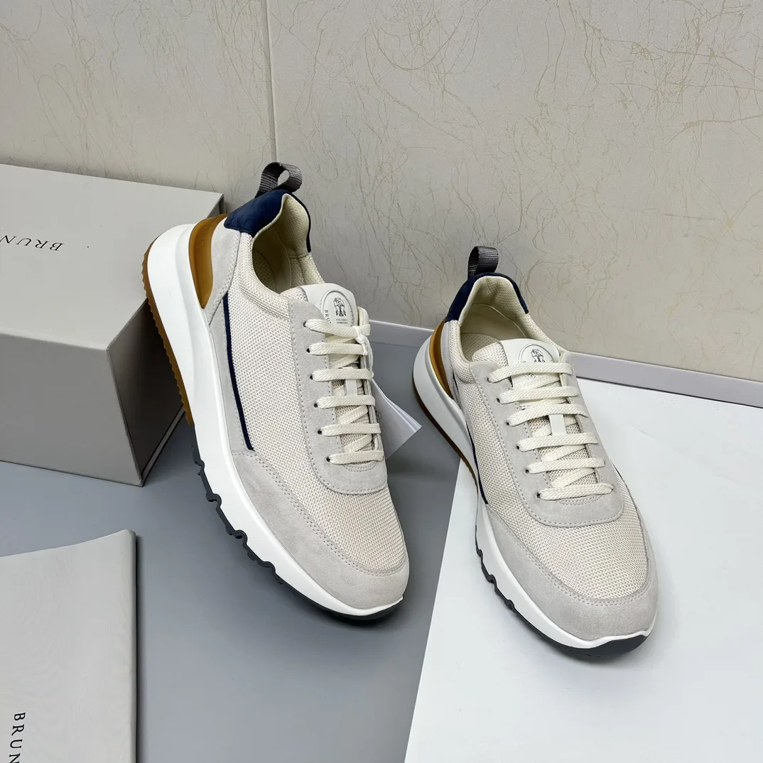 Brunello Cucinelli 로우탑 스니커즈