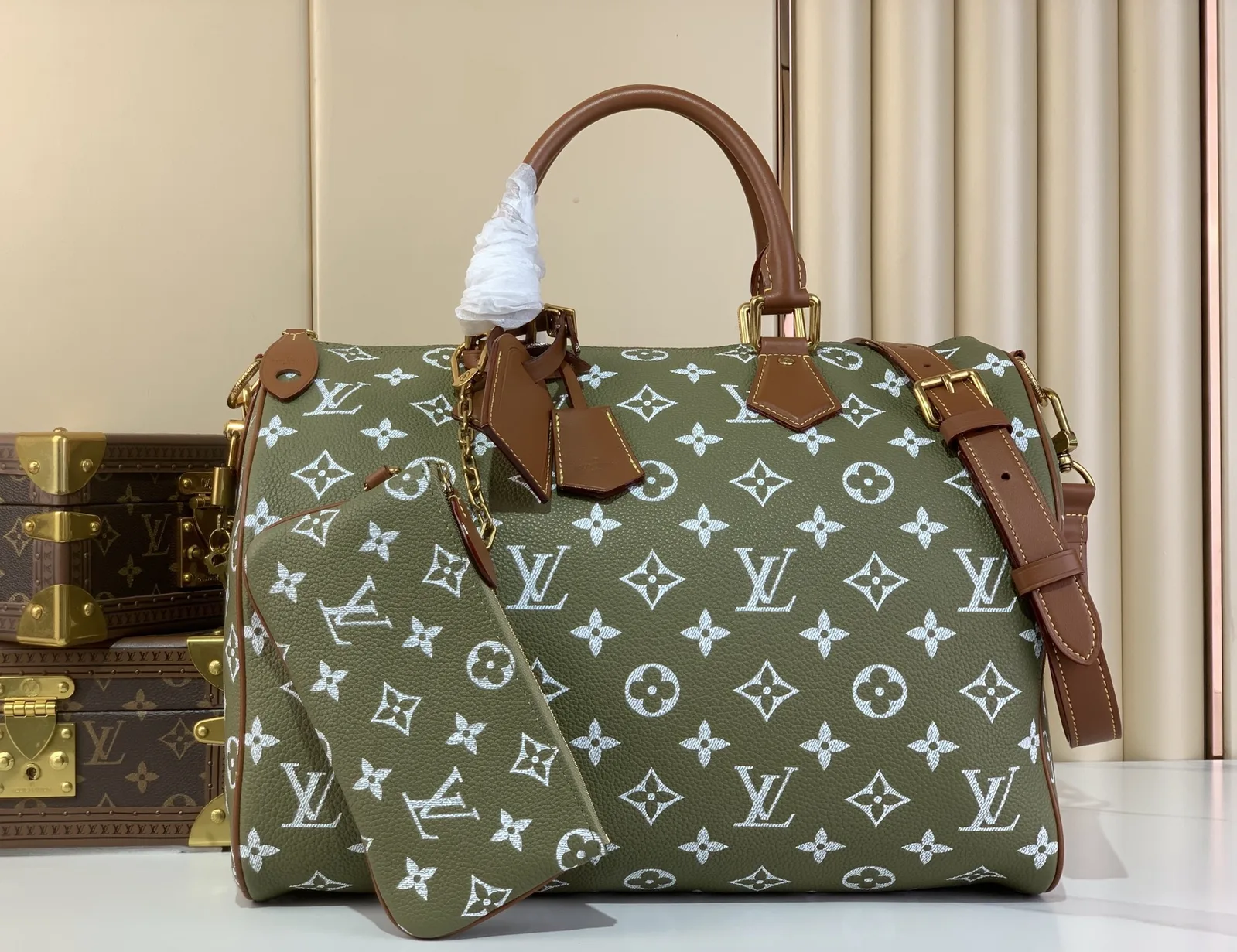 루이비통  Speedy P9 Bandoulière 40 Monogram  M24438  40 x 26 x23cm