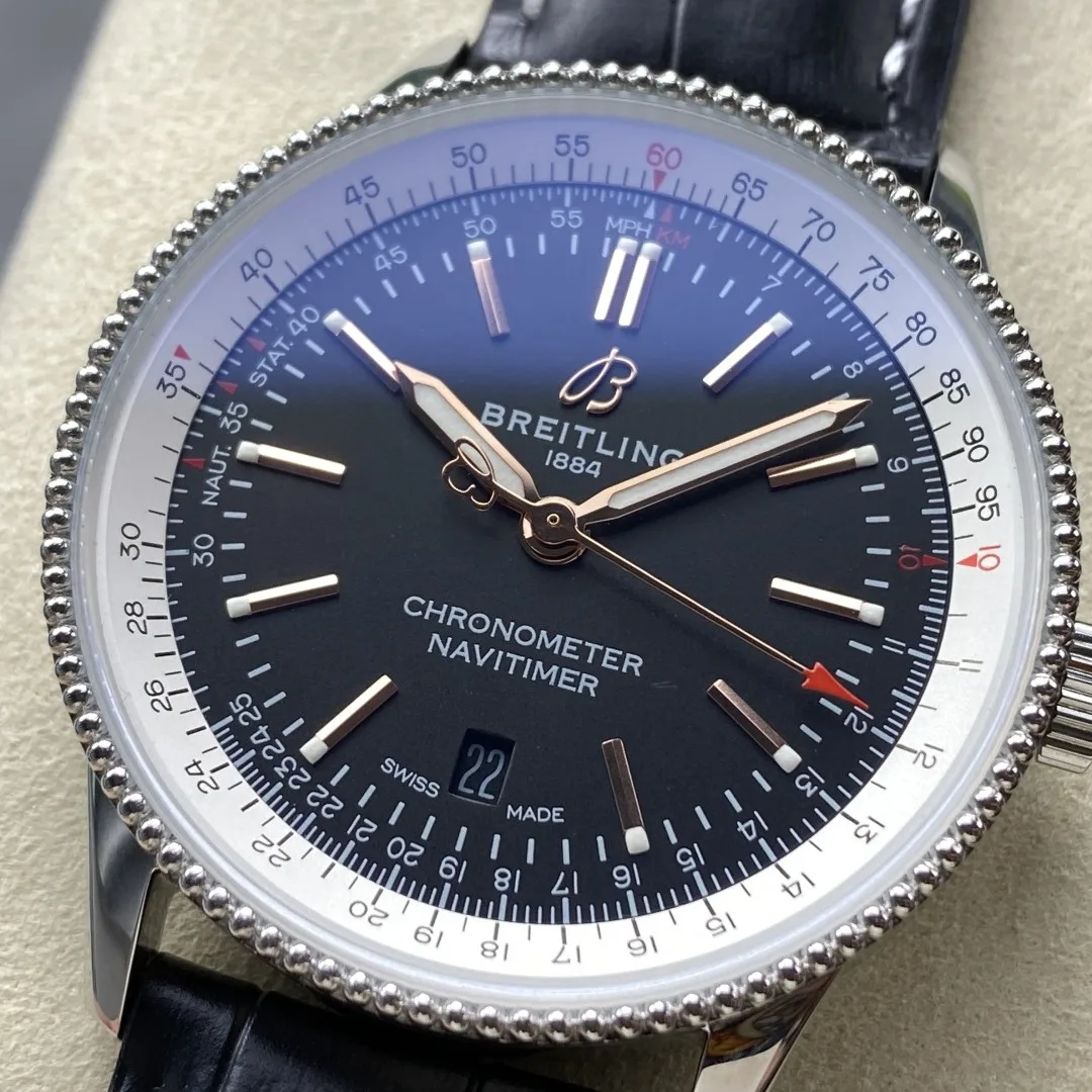 BLS l 2824 무브먼트 l 41mm l 브라이틀링 Navitimer 오토매틱 41