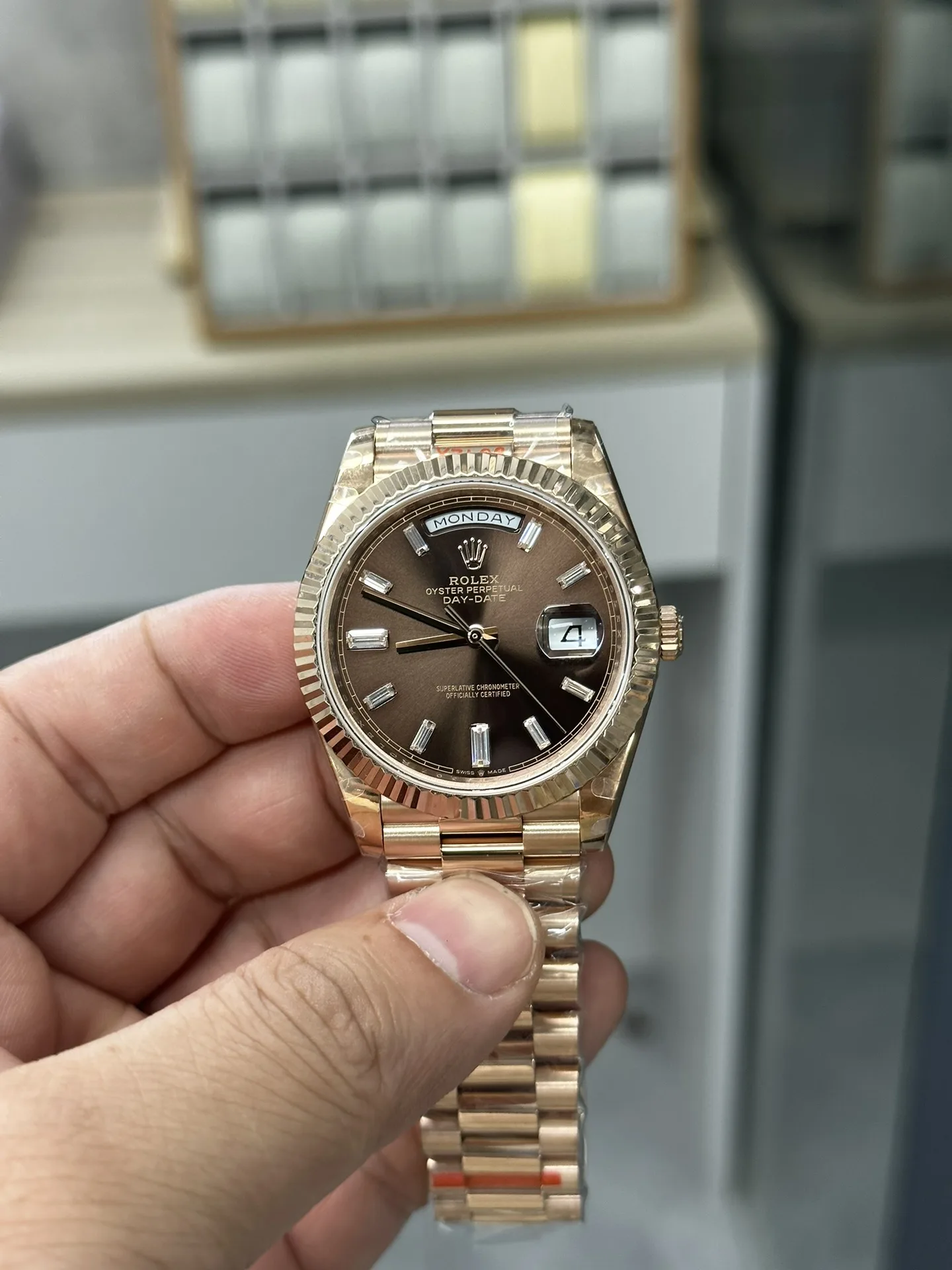 GM l 2836무브먼트 l 40mm l 데이데이트 Day-date 178g