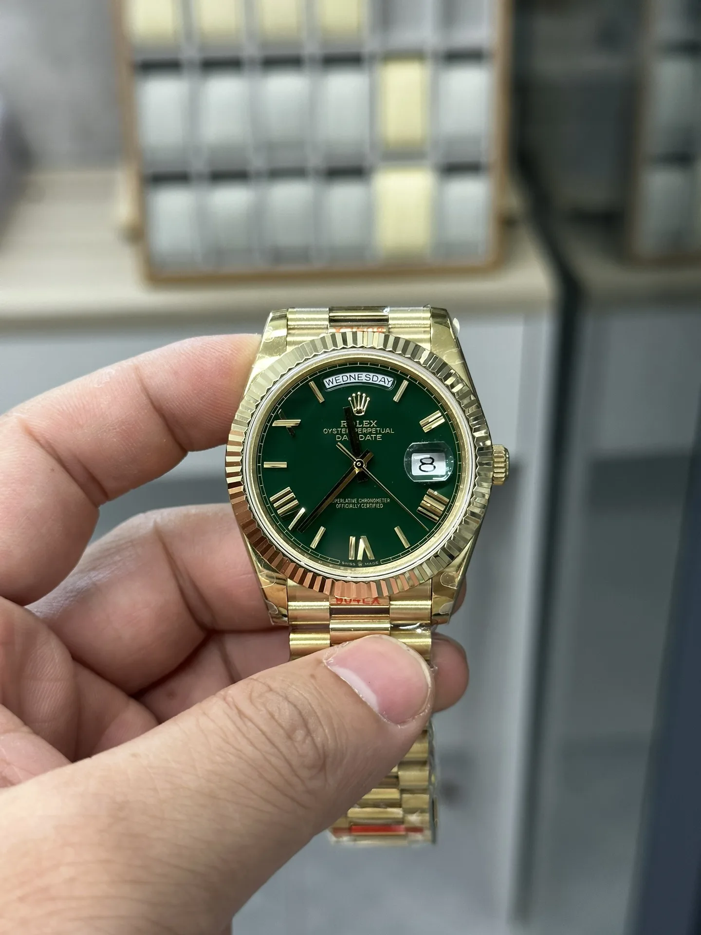 GM l 2836무브먼트 l 40mm l 데이데이트 Day-date 178g