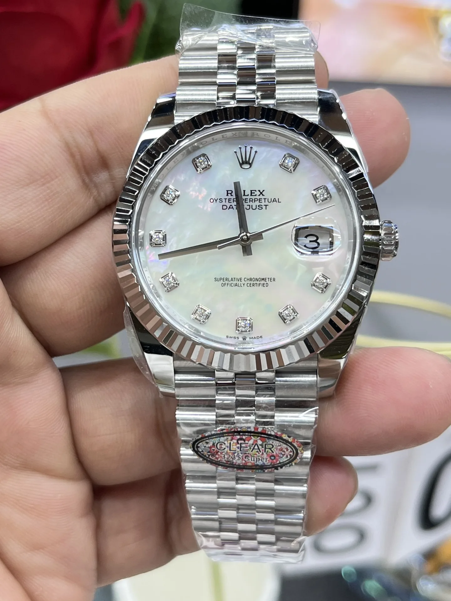 CLEAN | 3235 무브먼트｜41mm｜롤렉스 데이트저스트