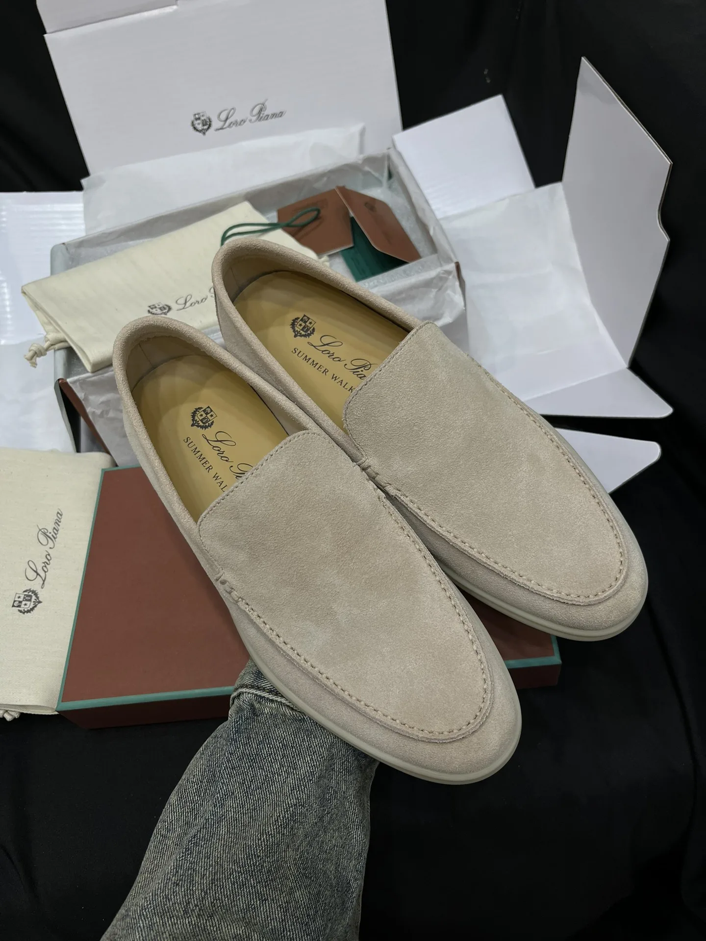 로로피아나 Summer Walk 로퍼   245사이즈
