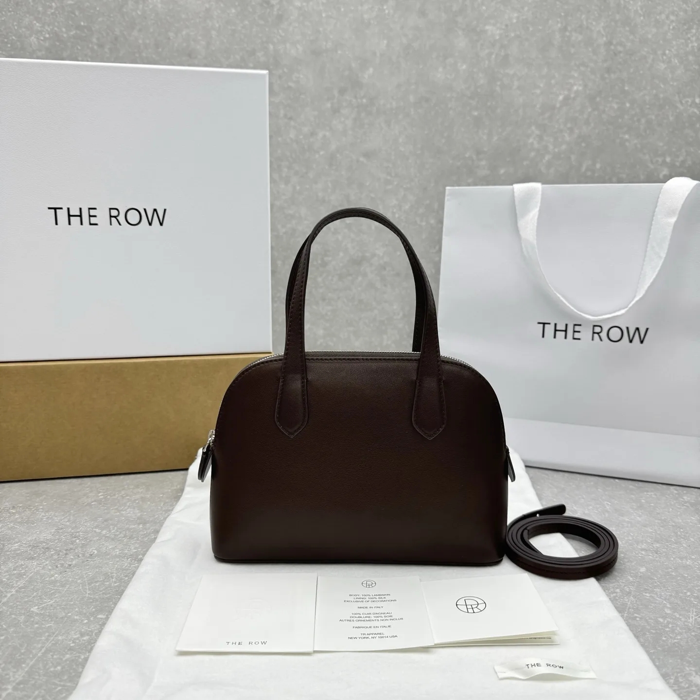 The Row Lngrid Handbag  22×5×26cm