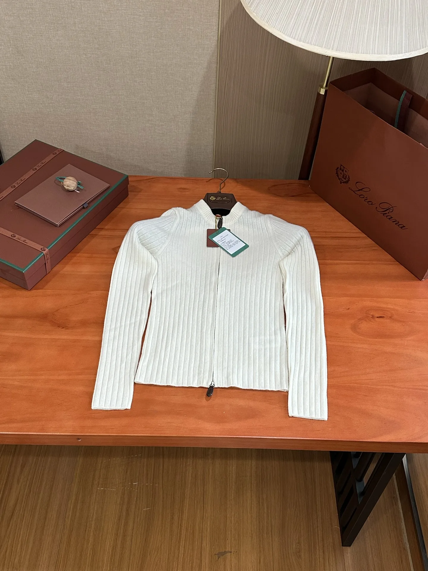 Loro Piana Lenno Cashmere Crewneck Sweater