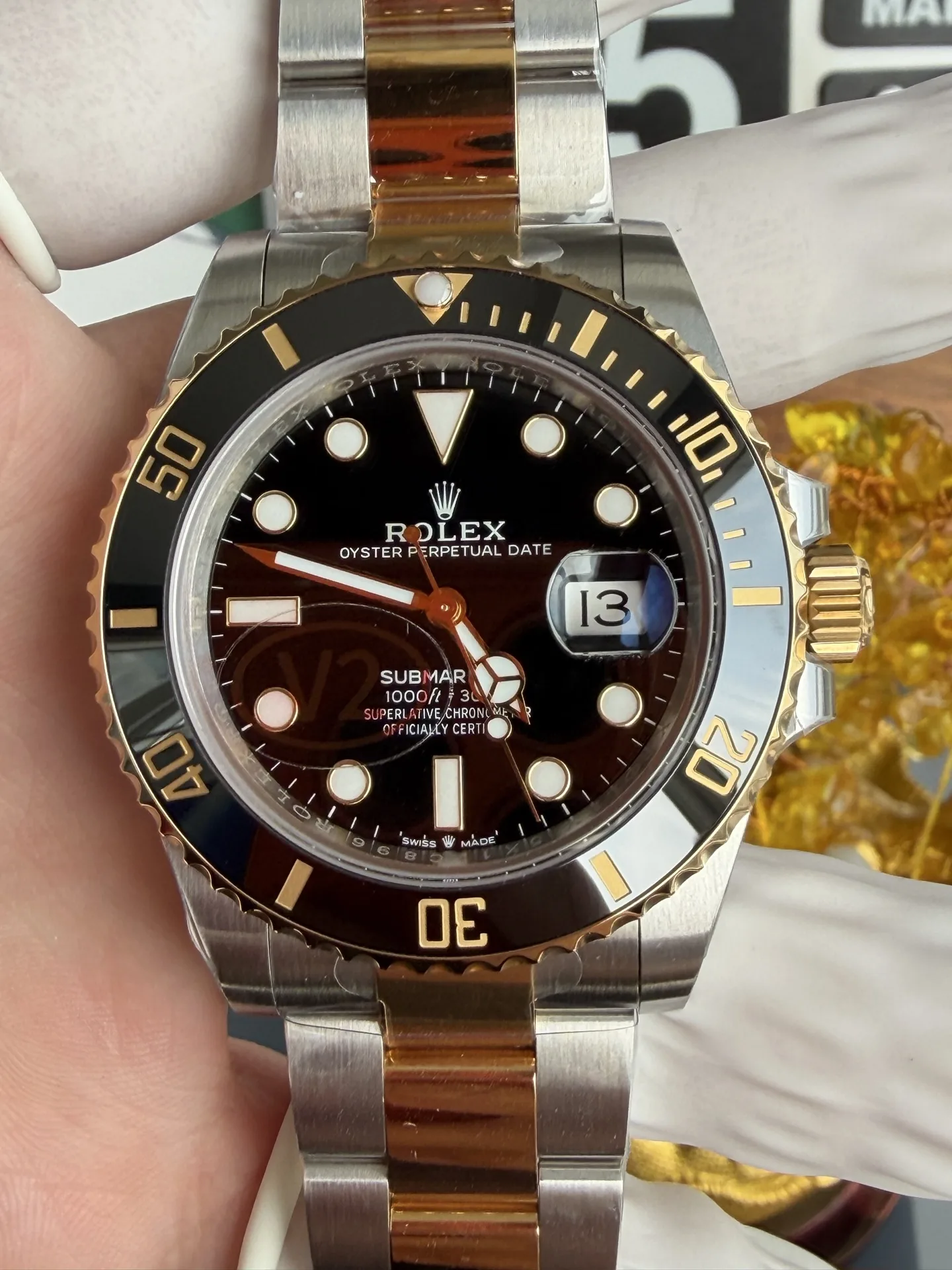VS | 3235 무브먼트｜41mm l 롤렉스 서브마리너126613LN 178g