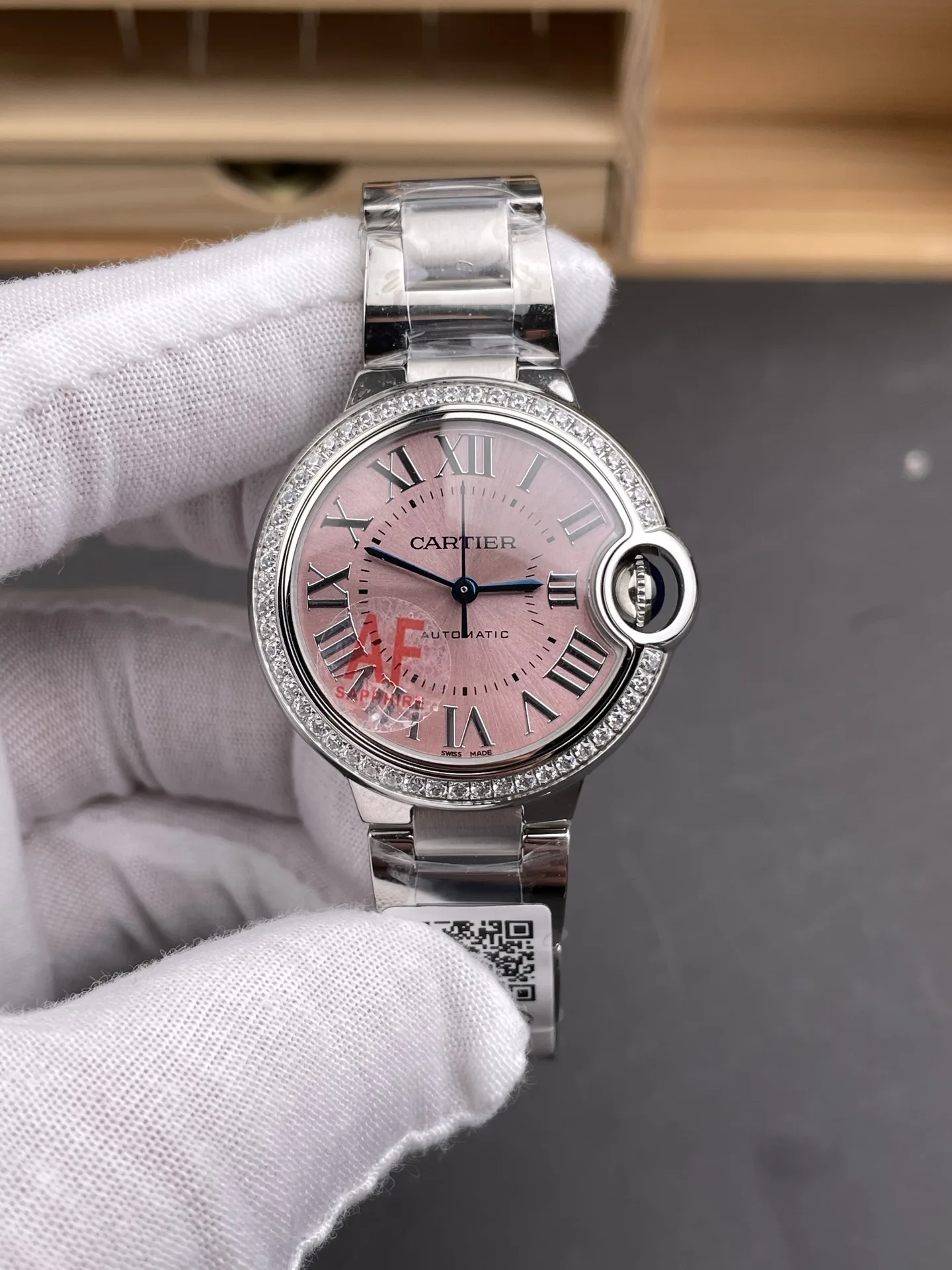 AF | NH05 무브먼트 l 33mm l  까르띠에 워치 발롱 블루