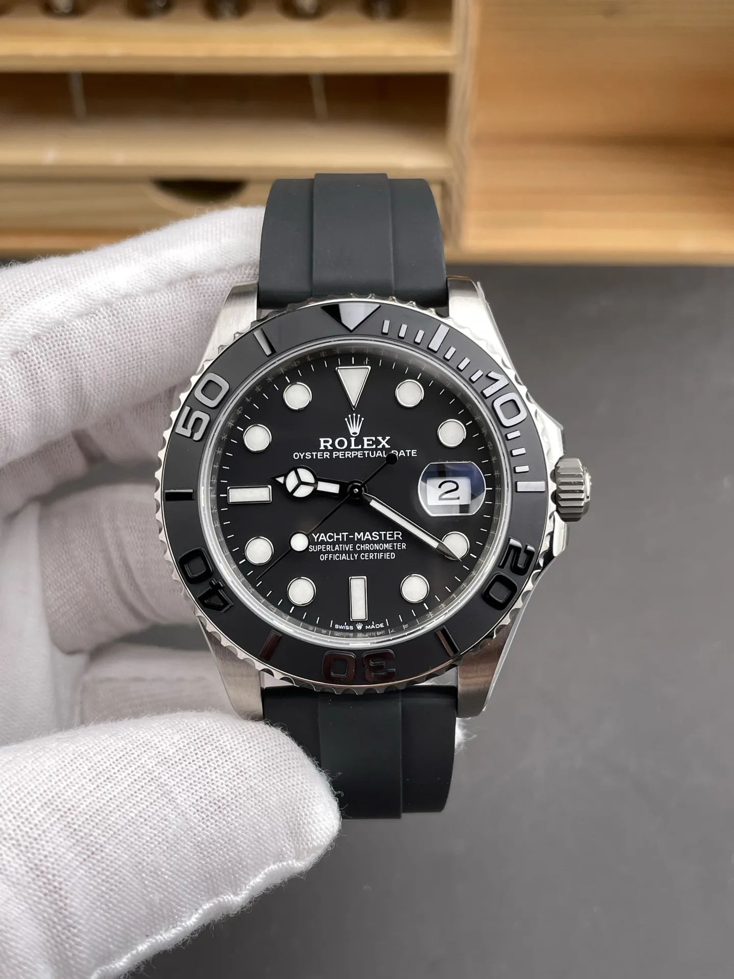 VF l 3235  l 42mm l 롤렉스 요트-마스터  RLX 티타늄 M226627  88g