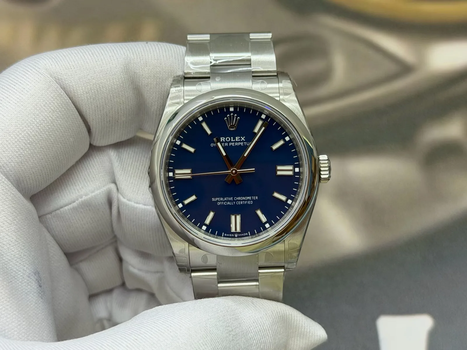 VS｜3230 무브먼트｜36mm｜롤렉스 오이스터 퍼페추얼 M126000