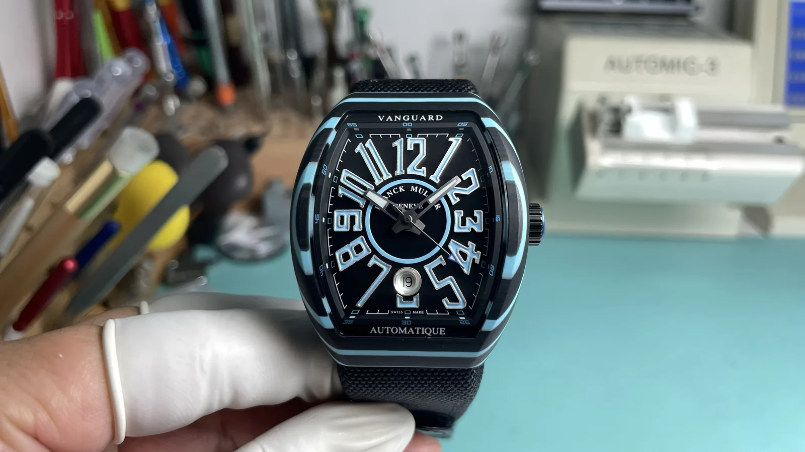 QQF l 41mm l PT5000 l  The Franck Muller Vanguard V41